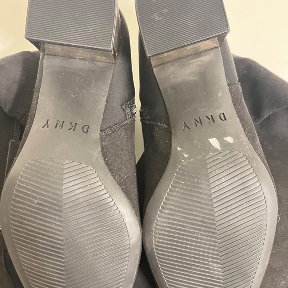 DKNY Knee High Suede Boots - Picture 6 of 7